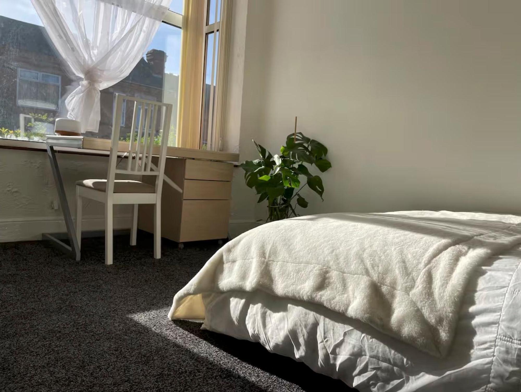 Rarely New! Sunning King-bed With A Mini Fridge, Delicate Work Space And Breakfast In A 3-bed Cosy House, Super Quiet And Full Of Hospitality Homestay Birmingham